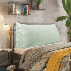 Large Reading Pillow No Button Linen——Ivory