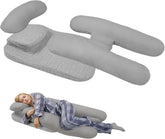 H-Shaped Side Sleeper Pillow with Arm Hole
