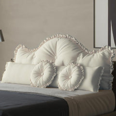 Dekorative Kissen für Bett 3er Set