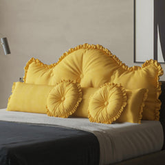 Dekorative Kissen für Bett 3er Set