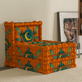 ZenHaven Velvet Modular Floor Throne