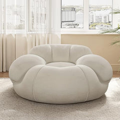 Giant Bean Bag Chair for Adults - Cloud-Shaped Soft Fluffy Accent Chair