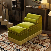 Chaise Lounge Chair Indoor with Fringe