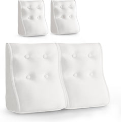 Kombinierbares ergonomisches Bettkissen Velvet-White
