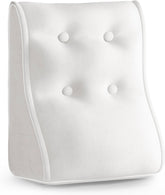 Kombinierbares ergonomisches Bettkissen Velvet-White
