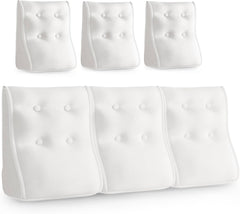 Kombinierbares ergonomisches Bettkissen Velvet-White