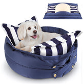 Calming Dog Bed for Small Dogs , 2 in 1 Pet Beds