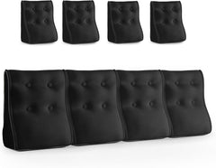 Kombinierbares ergonomisches Bettkissen Velvet-Black