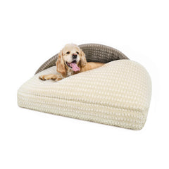 Rectangle Cozy Cave Dog Bed