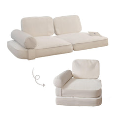 CozyNest 3-in-1 umwandelbares Bodenkissen