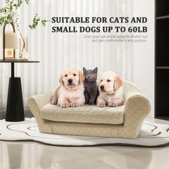 The EuroLuxe Convertible Pet Sofa Bed
