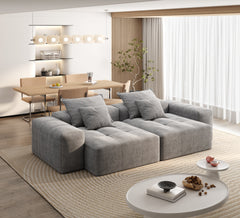 Luxury Chenille Sectional Sofa