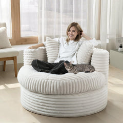 Daneey 47" Round Chaise Lounge Chair