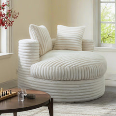 Daneey 47" Round Chaise Lounge Chair