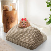 Rectangle Cozy Cave Dog Bed
