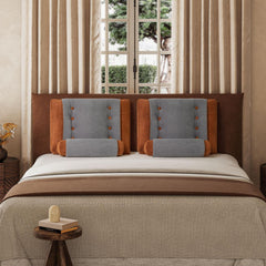 Daneey Vintage Headboard Pillow Set for Bed