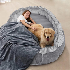 CozyHaven Mega Futon Bed for Humans & Dogs