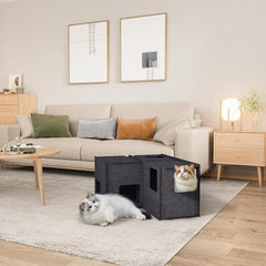 Daneey 3-Storey Peekaboo Cat Cave