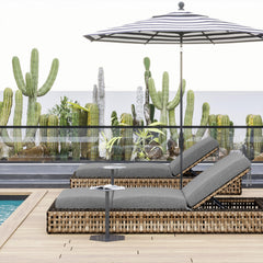 Wasserdichtes Kissen für Gartenmöbel – farbecht