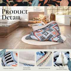Portable Dog Bed for Adults