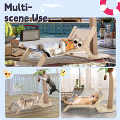 Beachside Cat Cabana Lounge