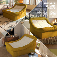 Daneey 51 Inch Chaise Lounge Chair Indoor