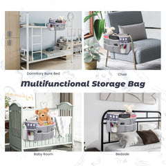 Nachttisch-Caddy – Hängende Organizer-Tasche für Schlafsäle