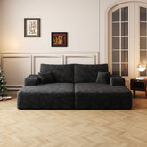 74.8" Modern Sofa bed With Dual sleeper(2seat)