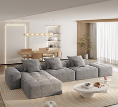 Luxury Chenille Sectional Sofa