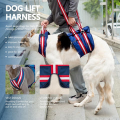 Adjustable Dog Lift Harness for Medium Dogs