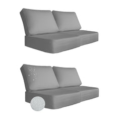 Outdoor Deep Seating Cushion Set— Deep Gray