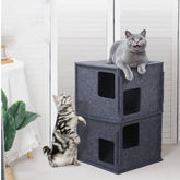 Daneey 3-Storey Peekaboo Cat Cave