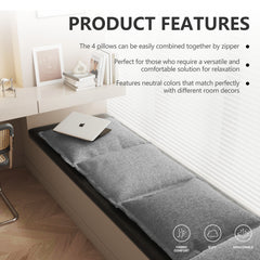 4-Pack Square Seat Cushions