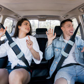 Dual-Fabric Seatbelt Cushions