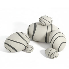 SoftStone Pebble Throw Pillow Set