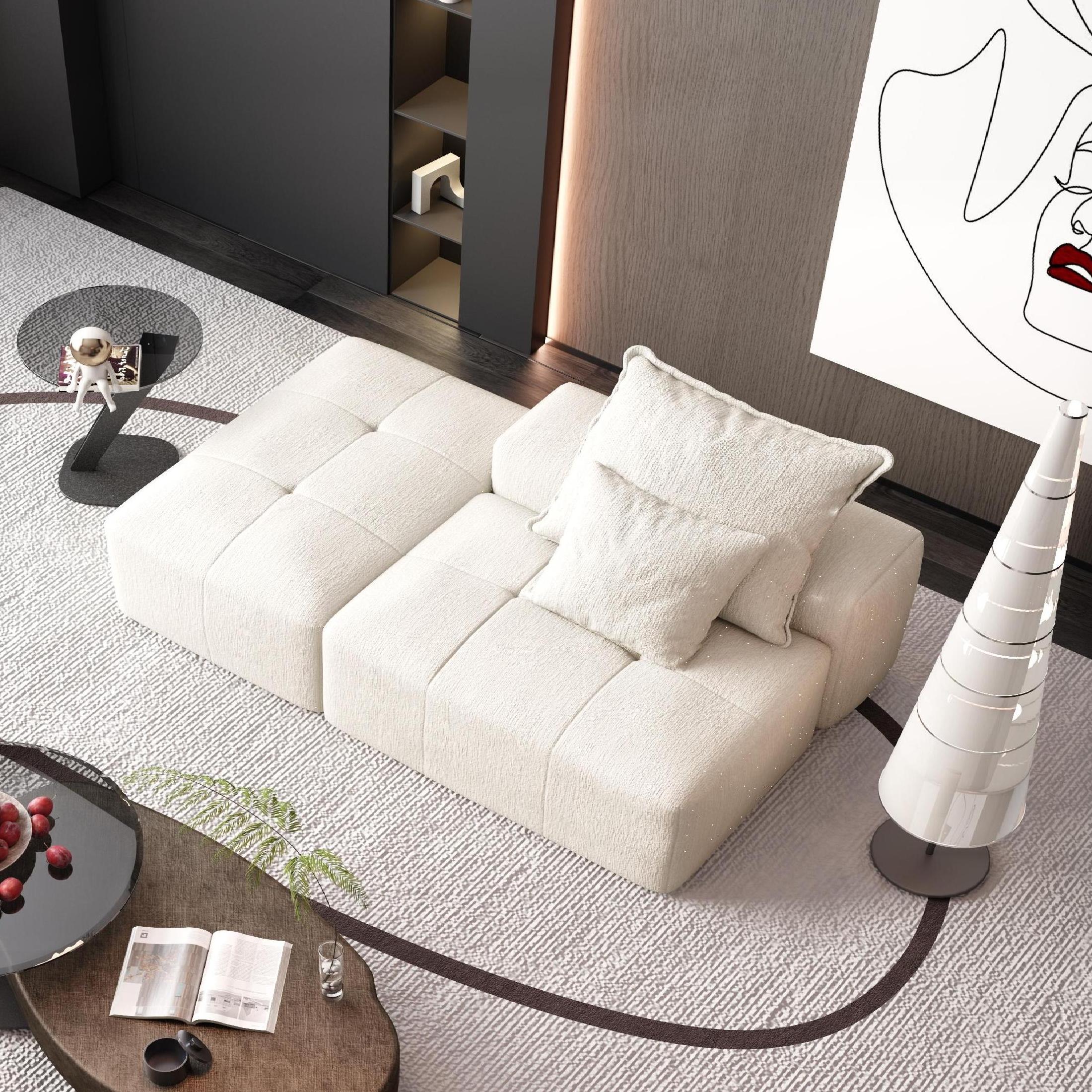 Luxury Chenille Sectional Sofa