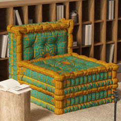 Modular Velvet Floor Sofa （1Piece）