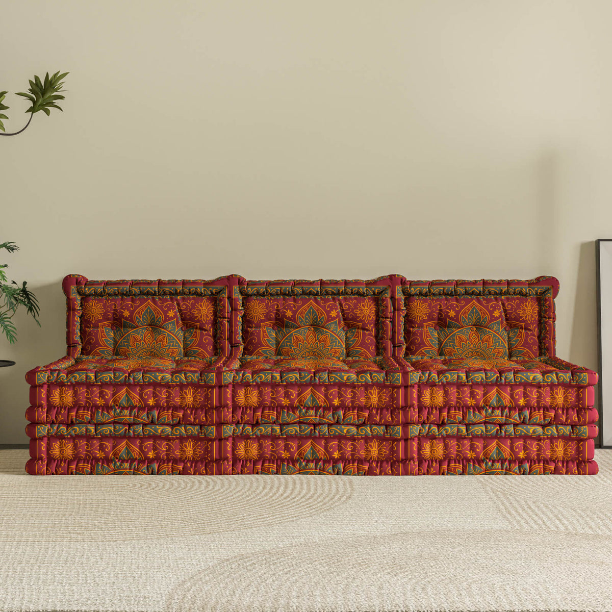 NomadNest 3-in-1 Modular Floor Sofa Bed