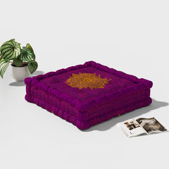 Modular Velvet Floor Sofa - 1 Piece Replacement Add-On (Full Set Requires 3 Pieces, Customizable Colors)