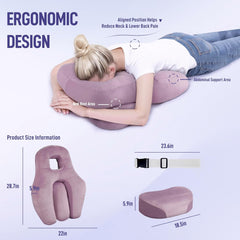 2N1 BBL Pillow After Surgery + Back Support Pillow Set