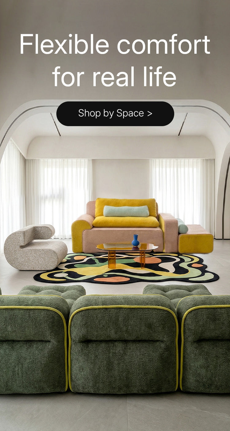 Daneey® Schaumstoffsofa,Modulare Sofas,Umwandelbares Schlafsofa,Futonbett