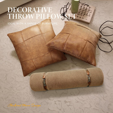 Fashionable Throw Pillow Covers 3 Set Pillow Case