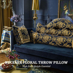 Retro Decorative Pillow Set - Tufted Headboard Pillow