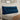 Large Bolster Triangular Backrest Reading Pillow Velvet—Deep Blue
