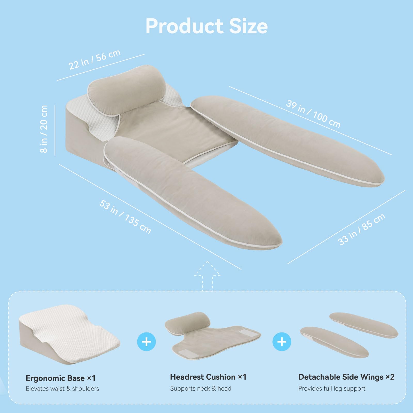 HugSleep Pro ErgoMaster Pillow