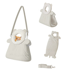 3-in-1 Cat Backpack & Cozy Cave