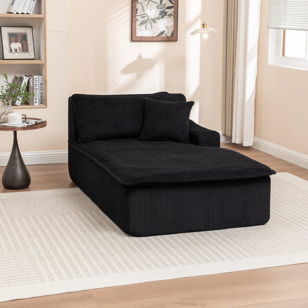 Armrest Chaise Lounge Chair
