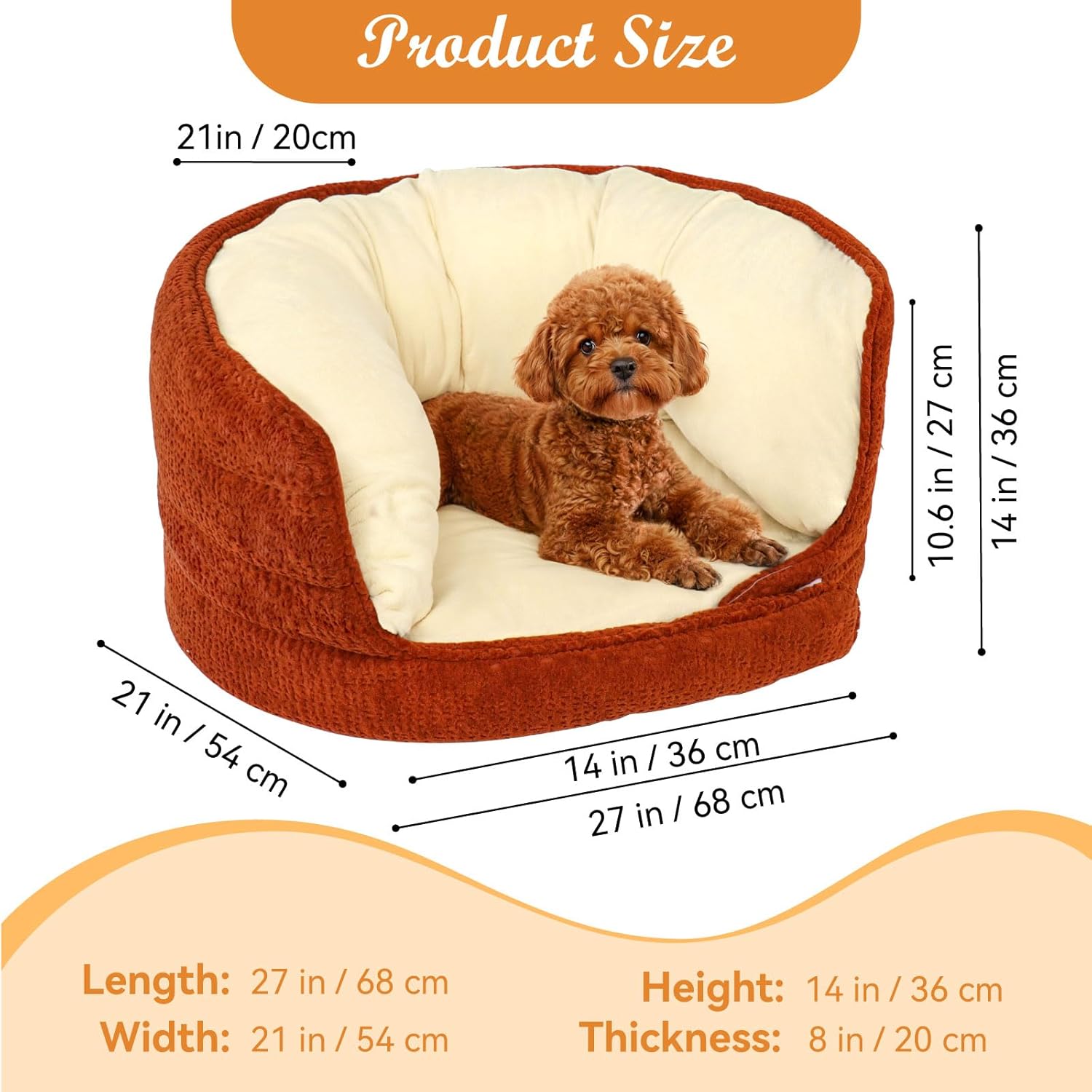SnugHaven Calming Pet Bed