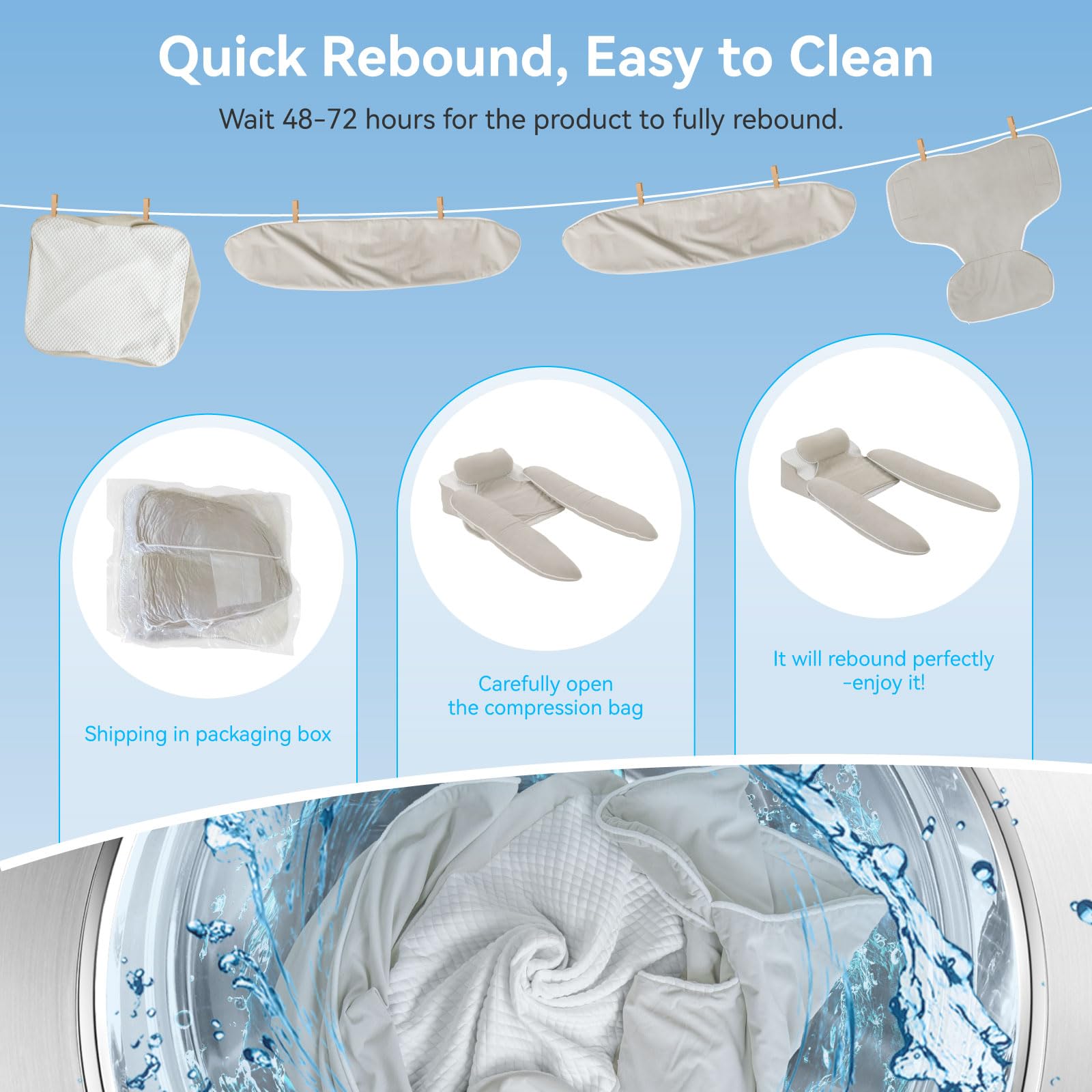 HugSleep Pro ErgoMaster Pillow