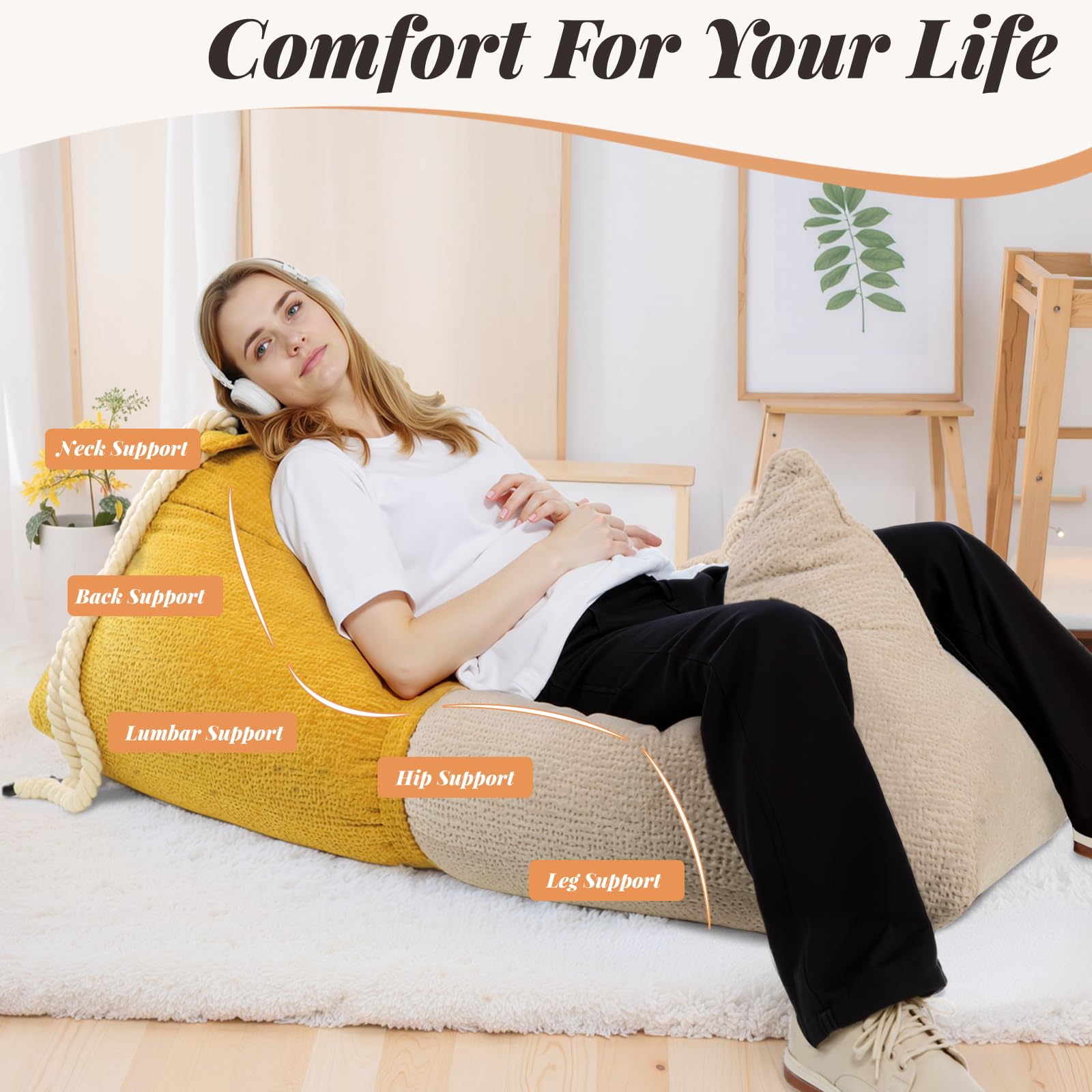 CozyBanana Bean Bag Chair
